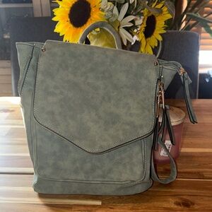Elegant Green Backpack